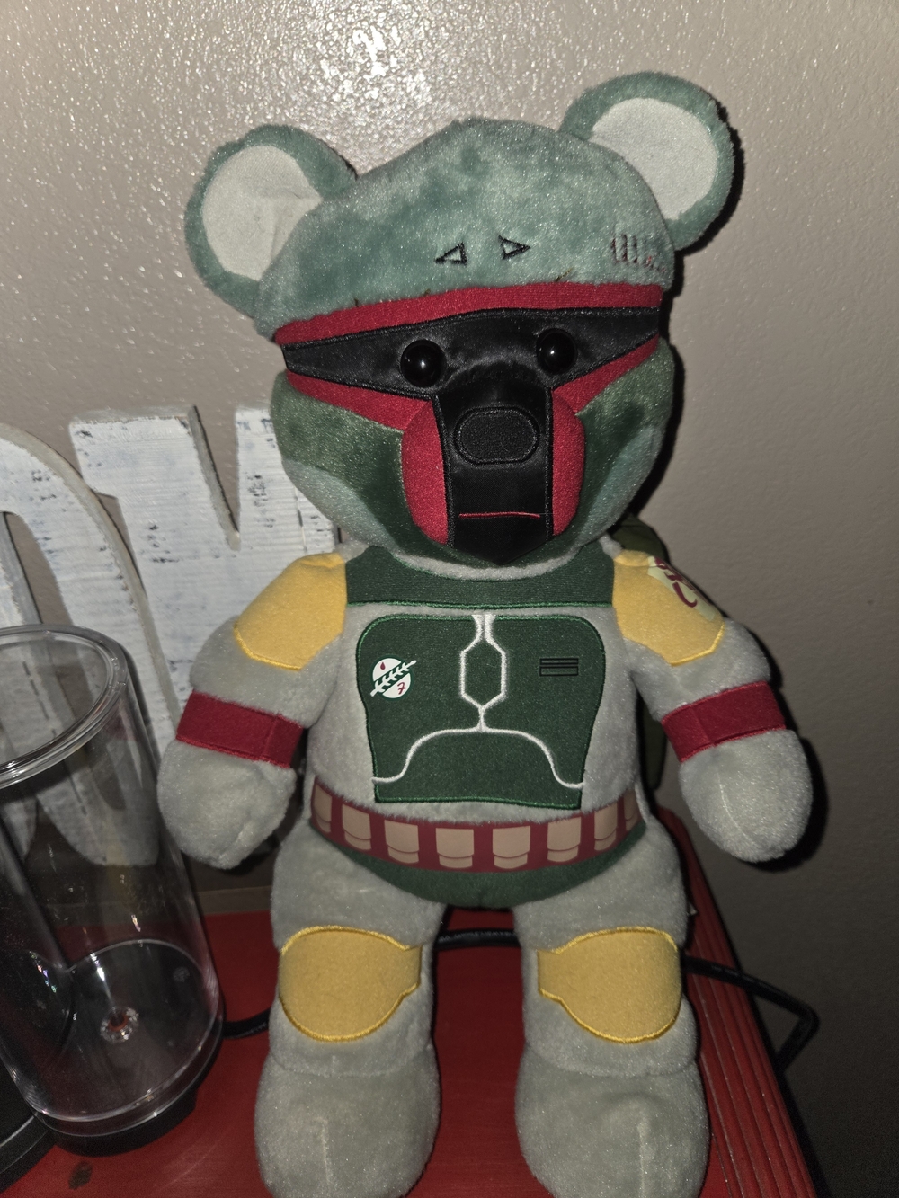 Build-A-Bear Workshop Star Wars Boba Fett plush (approx. 18-inch retired collect